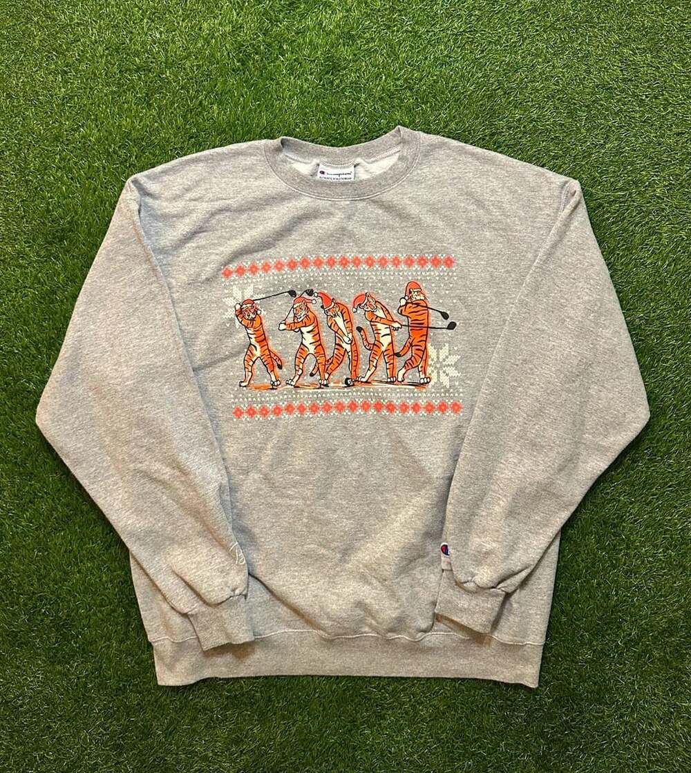 Barstool Golf Tiger Swing Crewneck Sweatshirt